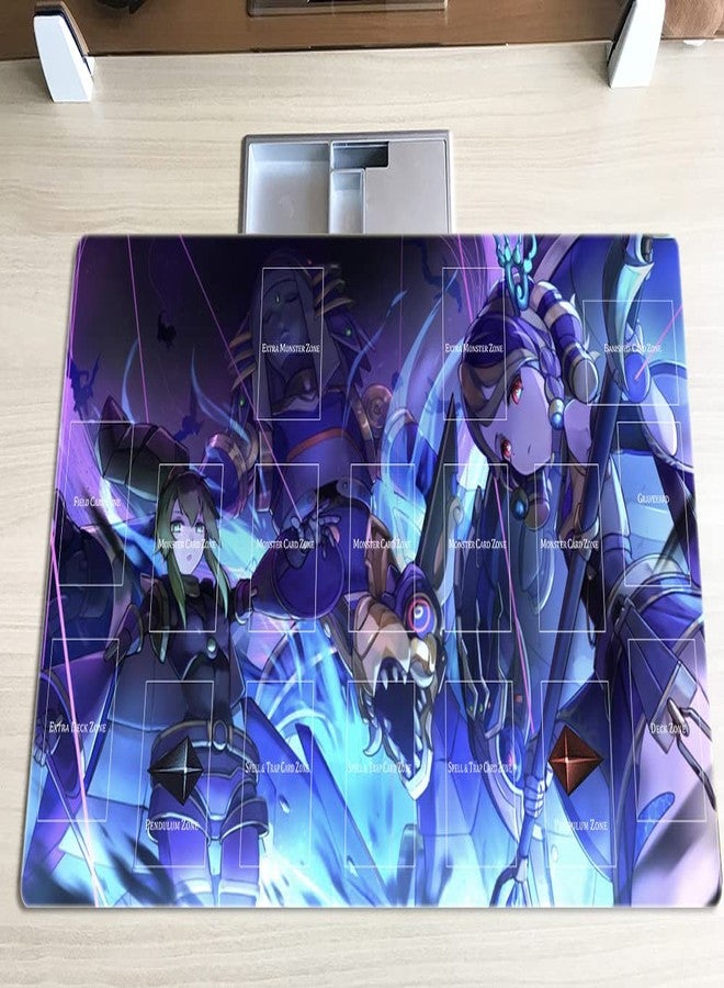 Mlikemat New Mlikemat Duel Playmat Shaddoll Deck TCG CCG Trading Card Game Mat + Free Bag - Image 2